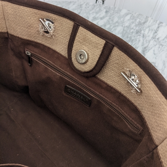 Sold - Chanel Deauville Tote - Picture 8 of 13